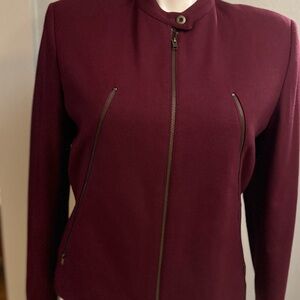 Harve Benard Deep Red Blazer